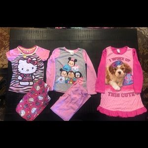 Girls pajama set - size 7/8